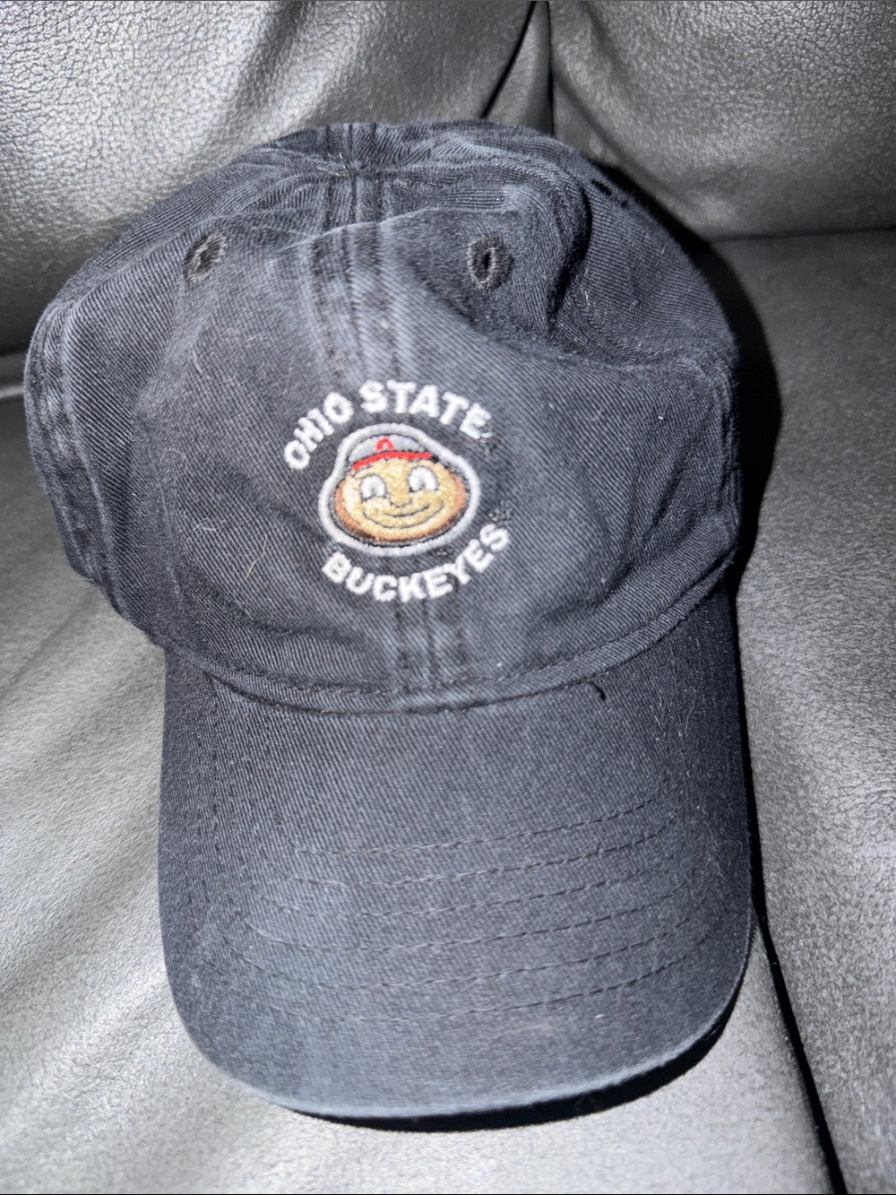 Ohio state Buckeye Brutus mascot rare vintage kids Black Casual Baseball Cap
